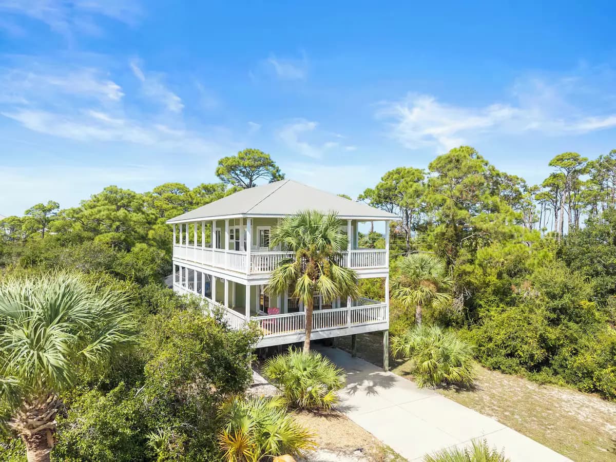 Beautiful Single Family home located on south end of Cape San Blas